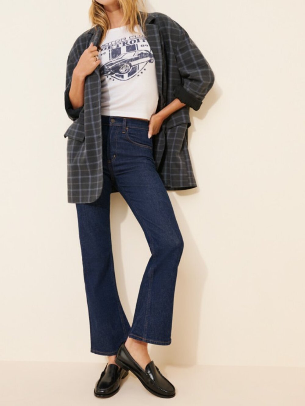 Agolde Kick Boot Ankle Jeans